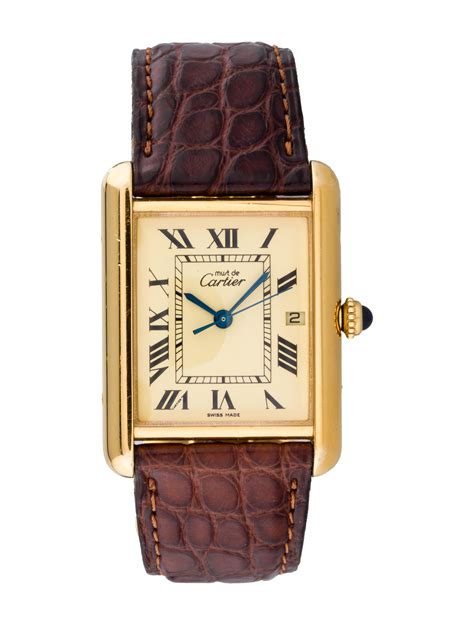 cartier tank 22mm|must de cartier tank vintage.